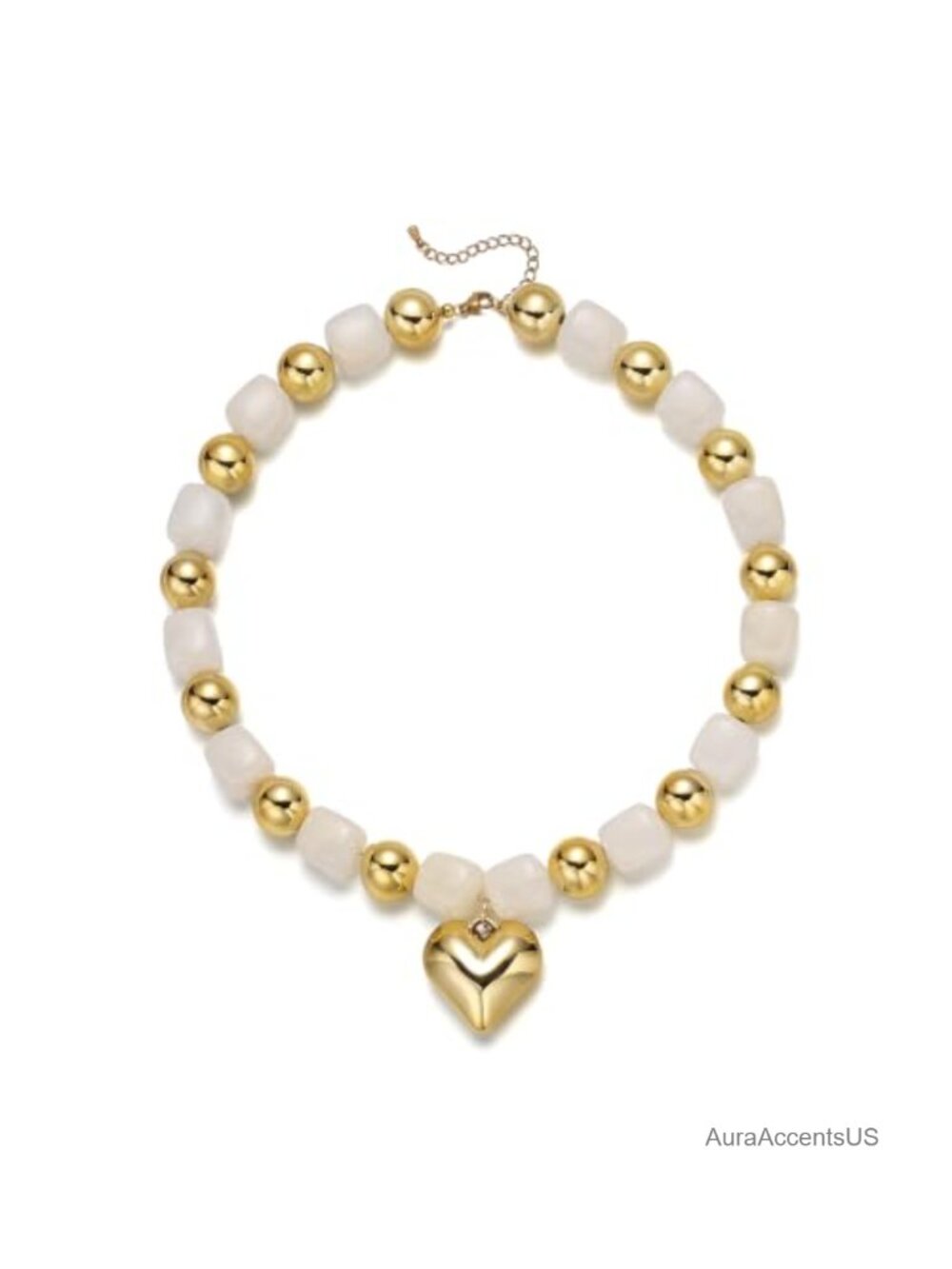 Boho Chunky Resin Beads Collar Necklace Statement Jewelry Summer Beach Party
